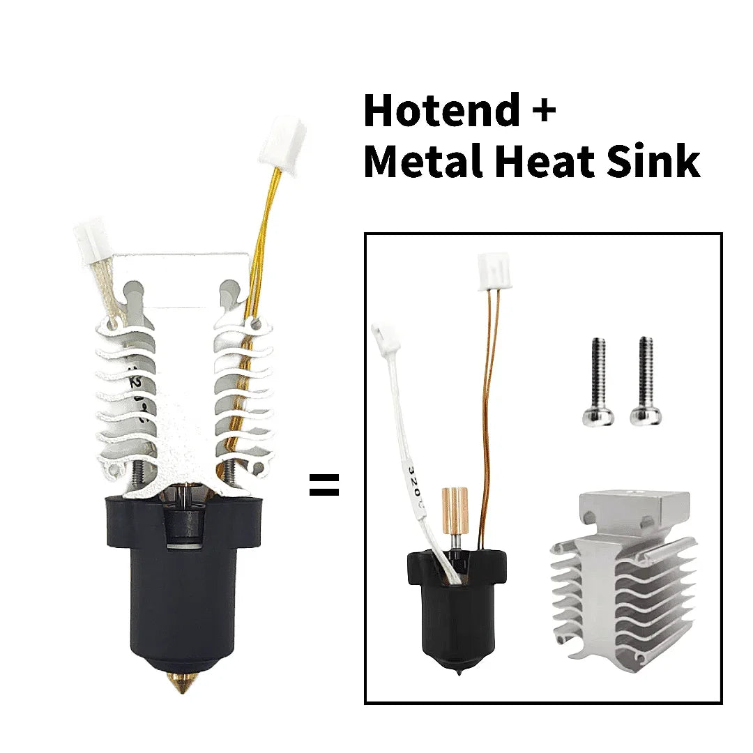 Creality | Keramik-Extruderblock-Kit für Ender 3 V3 KE 3D-Drucker – 300 °C Hochtemperatur