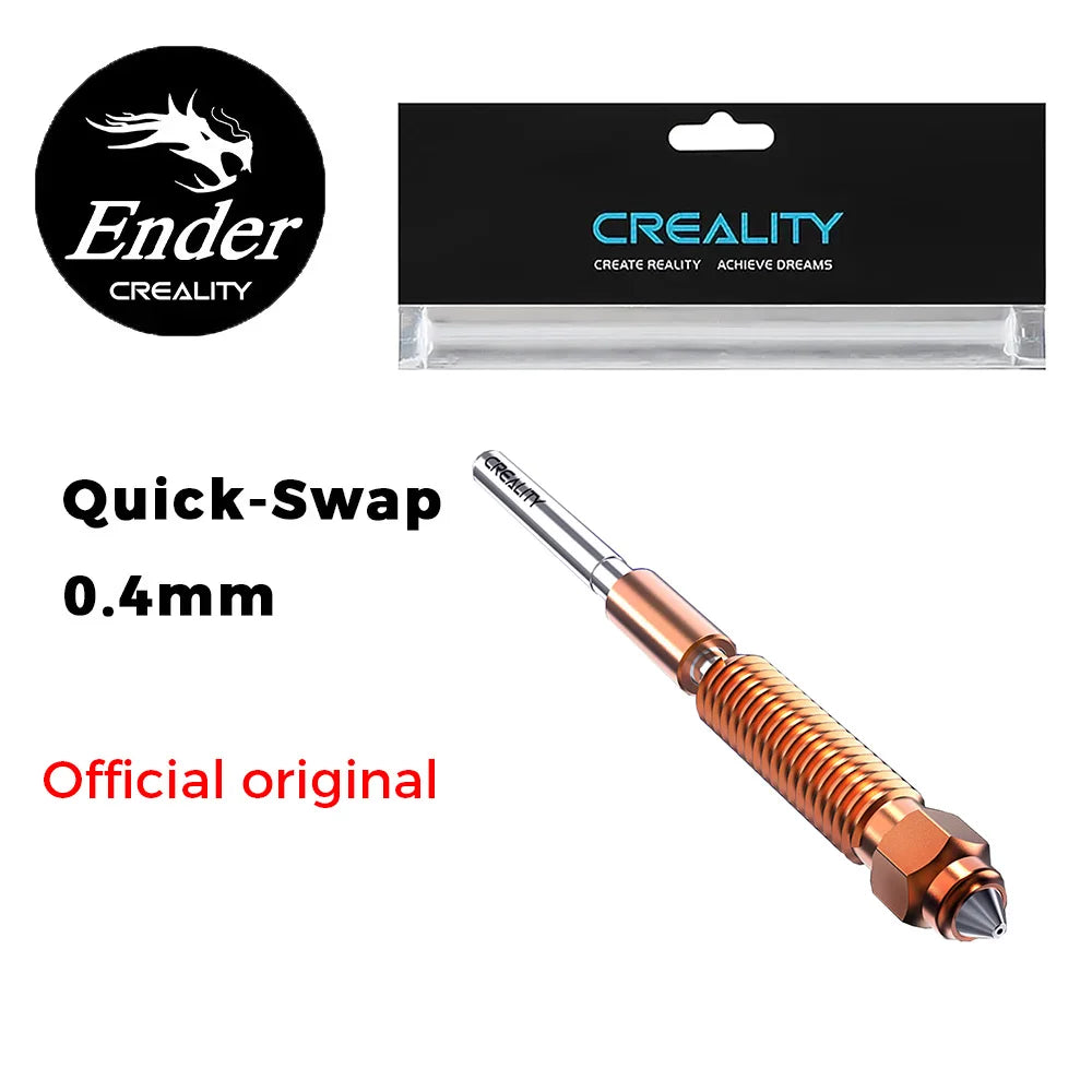 Creality | Extruder 0,4 mm für K1C / Ender‑3 V3 – 1 Stück, High-Speed