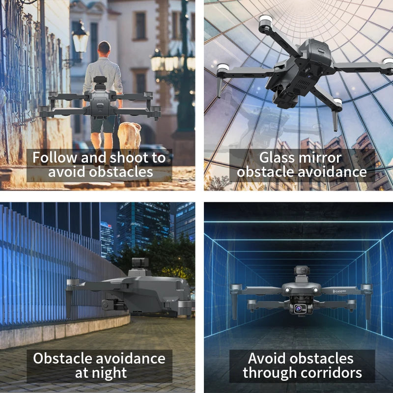 LYZRC | L600 PRO GPS Drone Professional 4K HD Dual Camera 360°