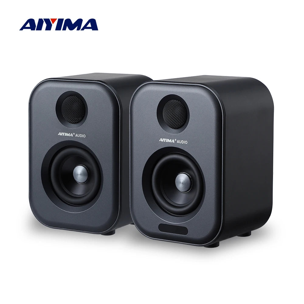 AIYIMA | S400 HiFi-Lautsprecher – 80 W Audio, Bluetooth, USB-DAC, Subwoofer-Ausgang