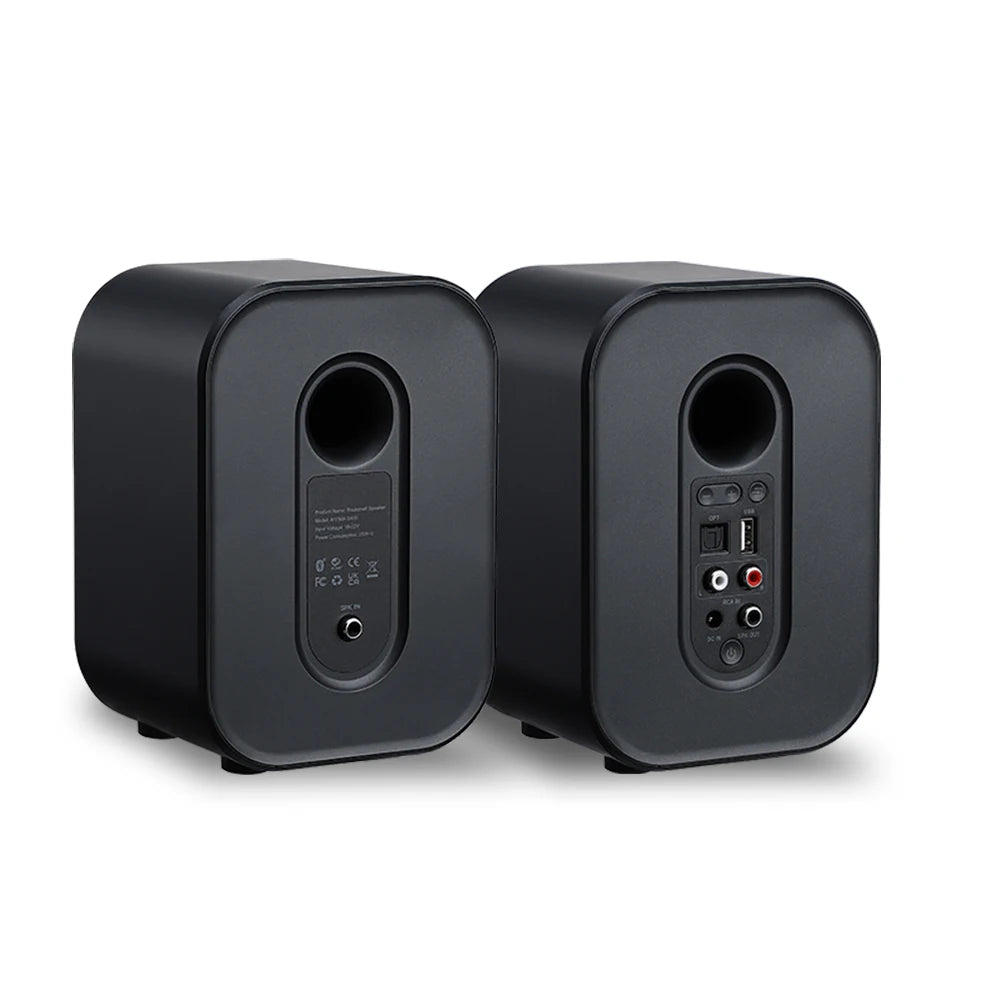 AIYIMA | S400 HiFi-Lautsprecher – 80 W Audio, Bluetooth, USB-DAC, Subwoofer-Ausgang